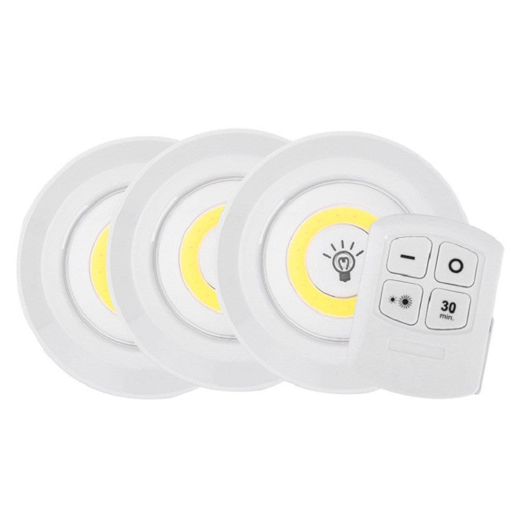 Set de Luces LED Portátiles x3 y Control